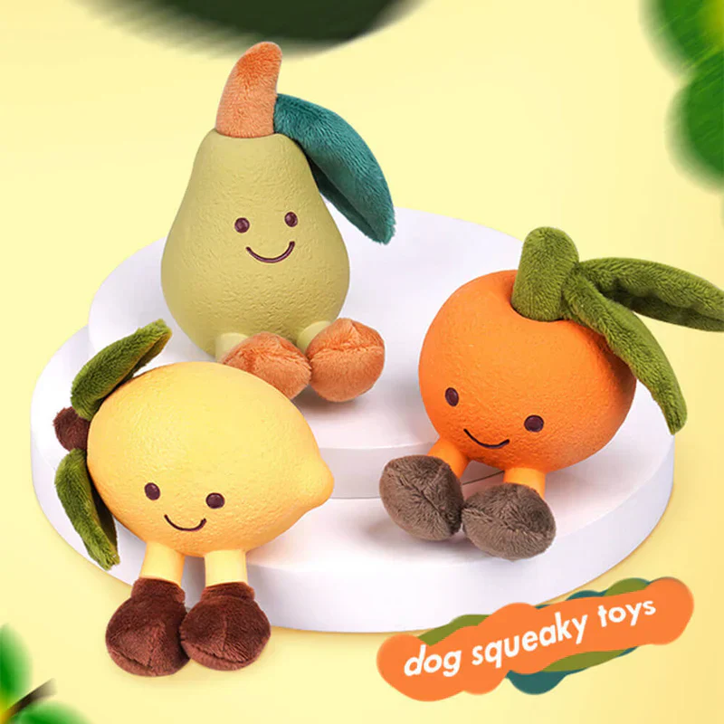 Jouet Fruité Pour Chien Avec Sifflet – Image 5