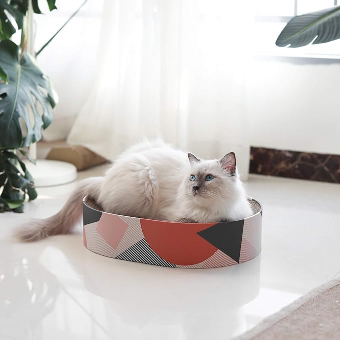 Lit Griffoir Luxueux Pour Chats En Carton – Image 3