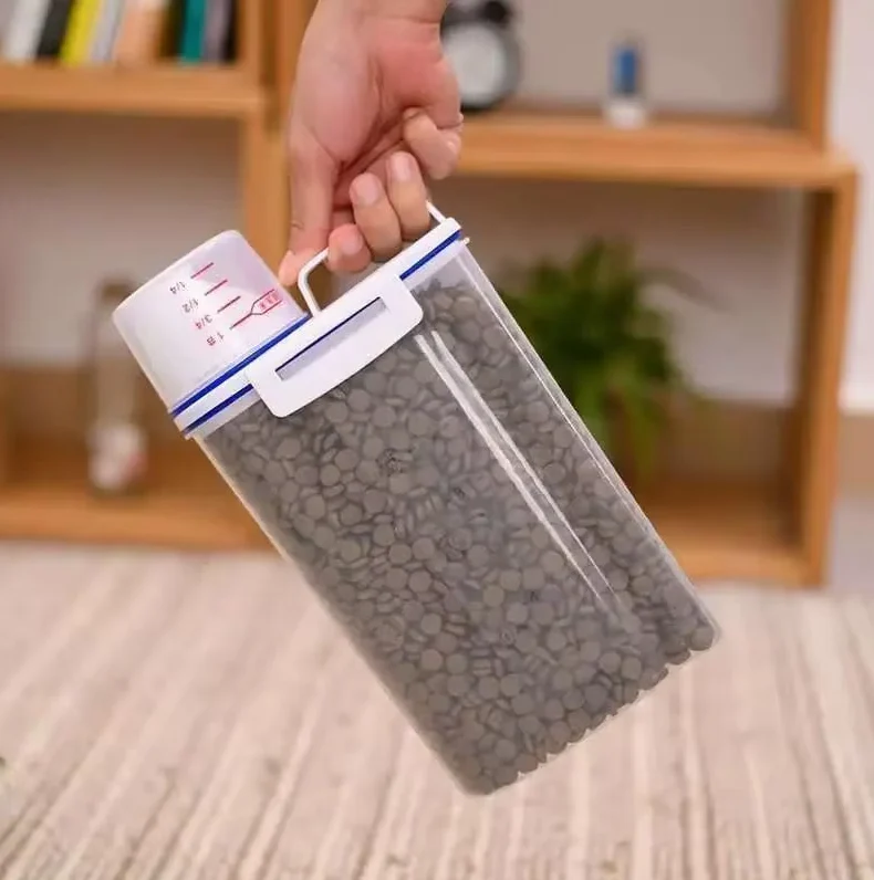 Distributeur Alimentaire pour Animaux de Compagnie avec Gobelet Gradué – Image 2