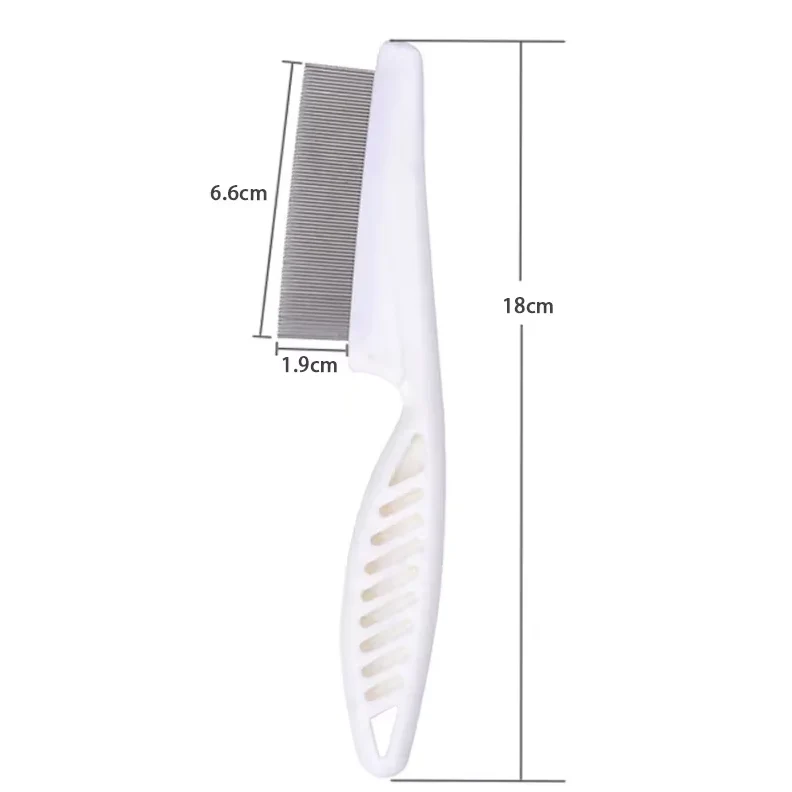 Kit Peigne à Puces pour Animaux de Compagnie - Peigne à Dents Fines pour Chats Chiens – Image 5