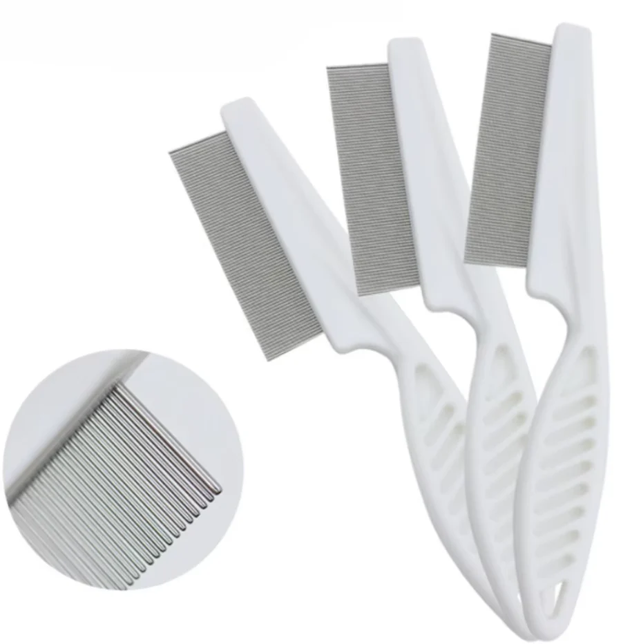 Kit Peigne à Puces pour Animaux de Compagnie - Peigne à Dents Fines pour Chats Chiens – Image 7